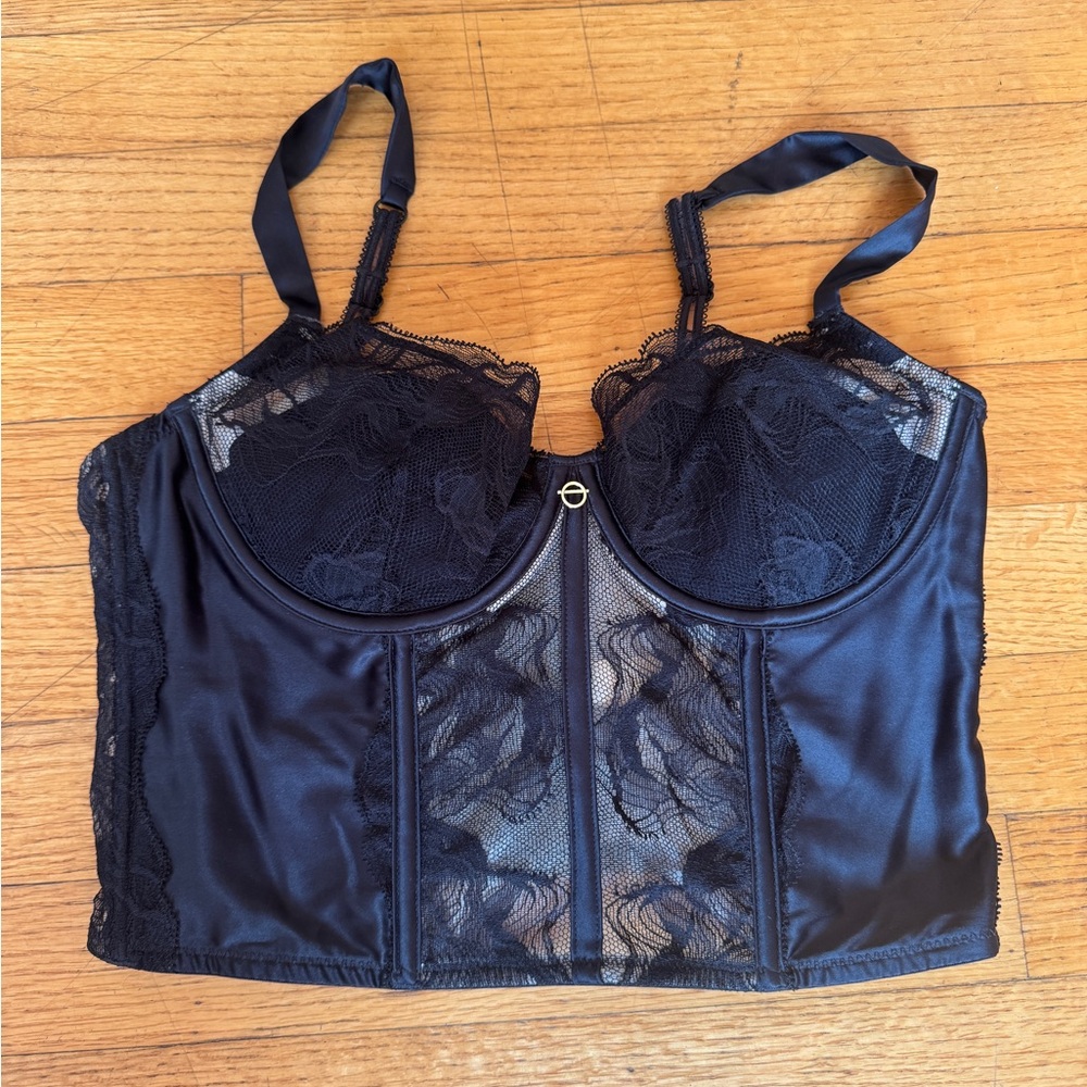 Elegant Black Lace corset